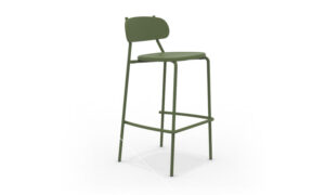 Fox, sgabello impilabile per l'arredo outdoor
