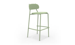 Fox, sgabello impilabile per l'arredo outdoor