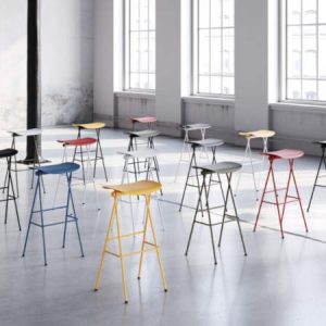 Flip Bar, sgabello senza schienale per interni