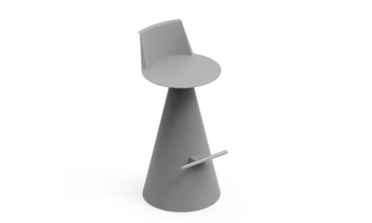 Lira Stool, sgabello moderno per l'arredo outdoor