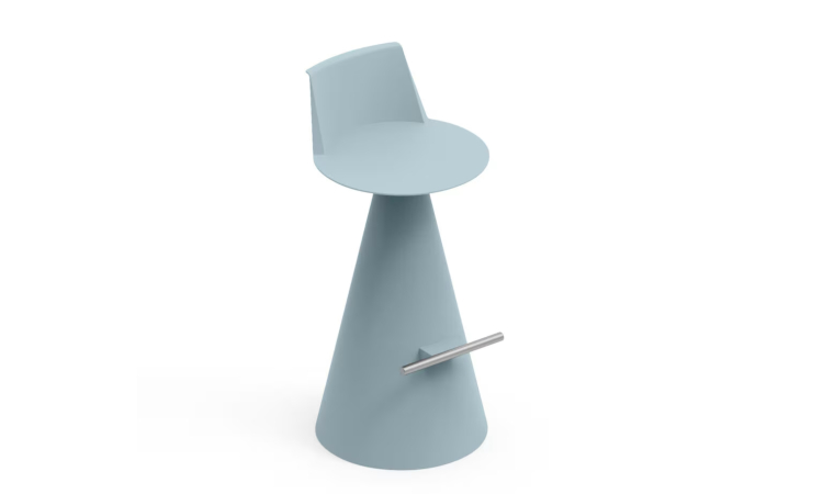 Lira Stool, sgabello moderno per l'arredo outdoor