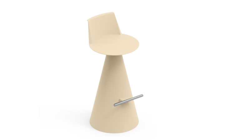 Lira Stool, sgabello moderno per l'arredo outdoor