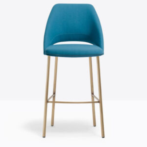 Vic Metal 658, sgabello imbottito per l'arredo indoor