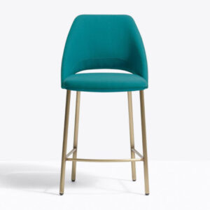 Vic Metal 659, sgabello  imbottito per l'arredo contract