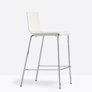 Kuadra 1112, sgabello impilabile per l'arredo indoor