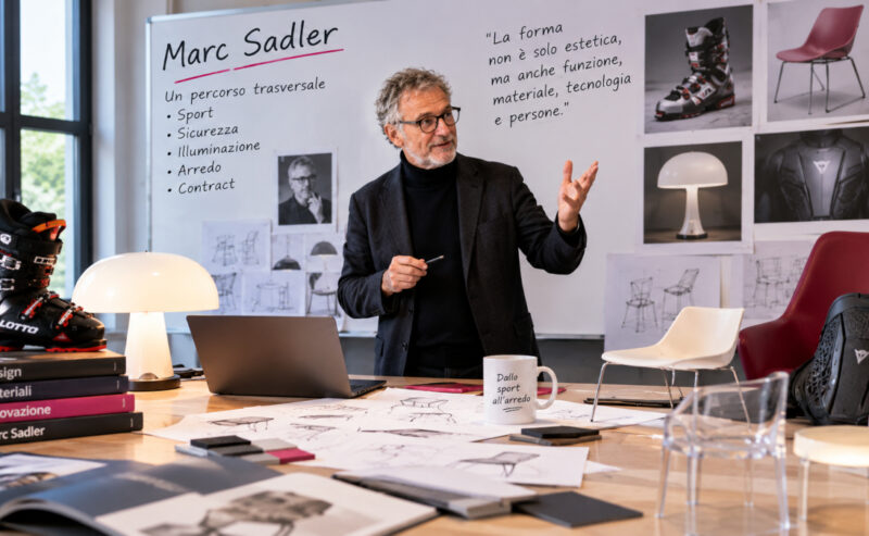 Marc Sadler, il designer delle sedute tecniche, dalle piste da sci al contract